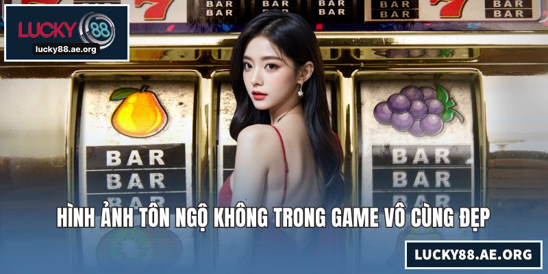 Hình ảnh tôn ngộ không trong game vô cùng đẹp